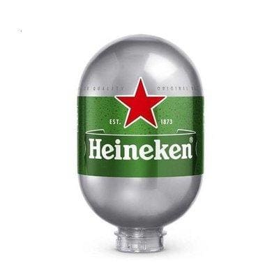 Ein tolles heineken 8l Bierfass das für die Heineken Blade Zapfanlage geeignet ist